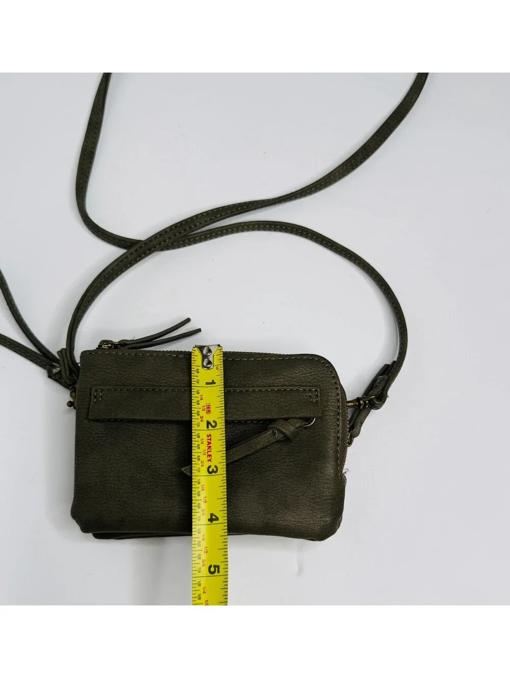 Universal Thread Olive Green Convertable Crossbody Wristlet Wallet Purse
